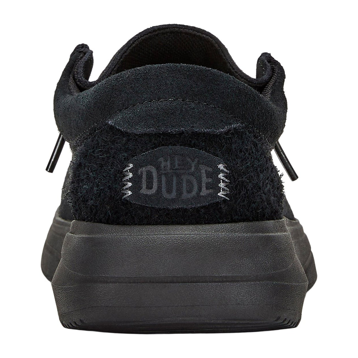 Sneakers Hey Dude Wendy Comf Suede W Black, vista 3