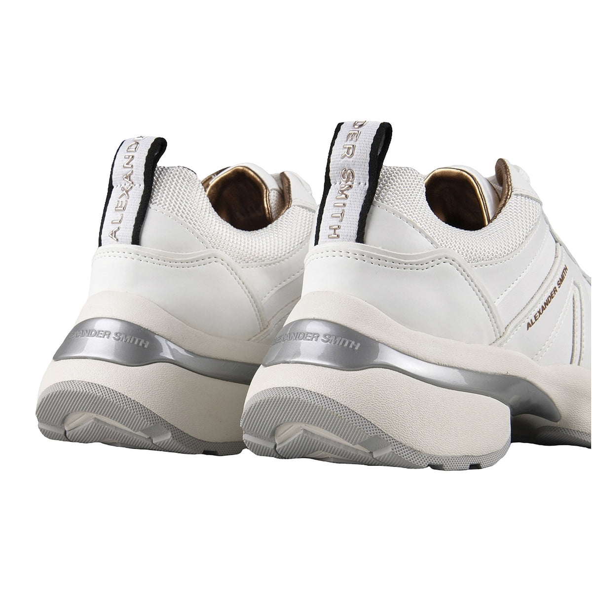 Sneakers Alexander Smith Victoria Total White, vista 3