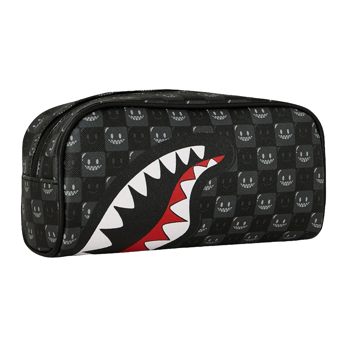 Pochette Sprayground Sharks IN Paris WTF Bubbly Black Check Pouch