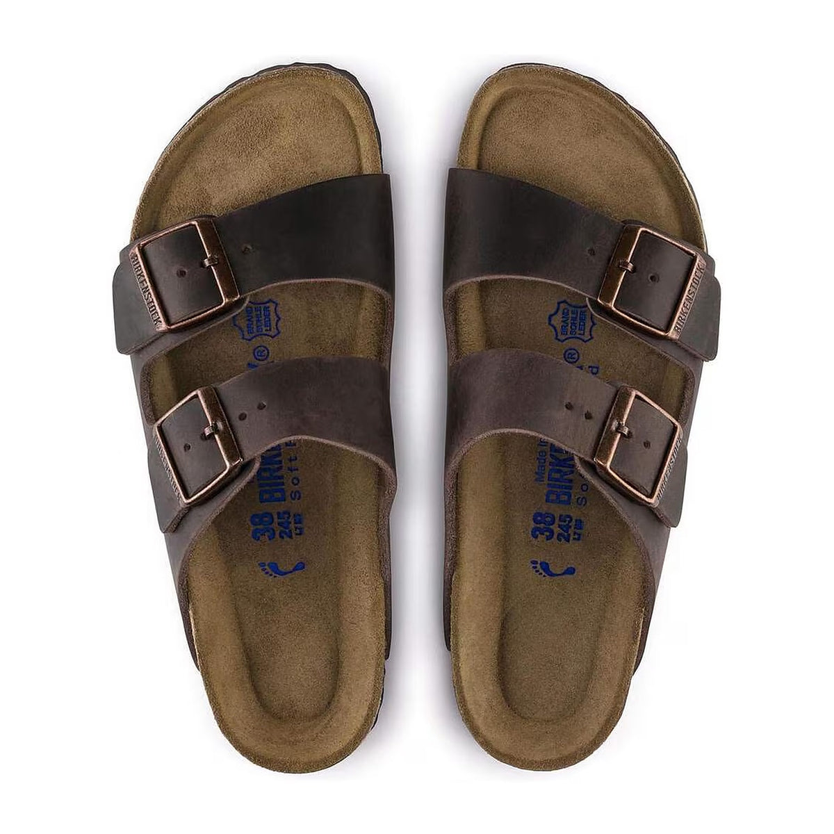 Sandali Birkenstock Arizona SFB Habana, Oiled Leather – foto 2