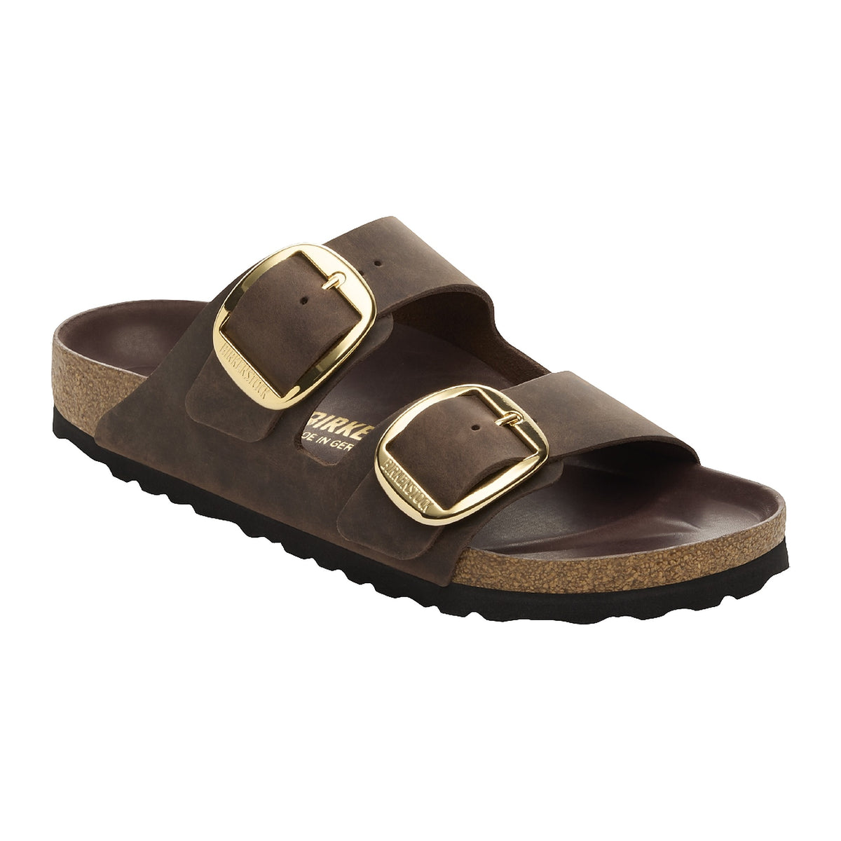 Sandali Bassi Birkenstock Arizona Big Buckle HEX Habana, Oiled Leather