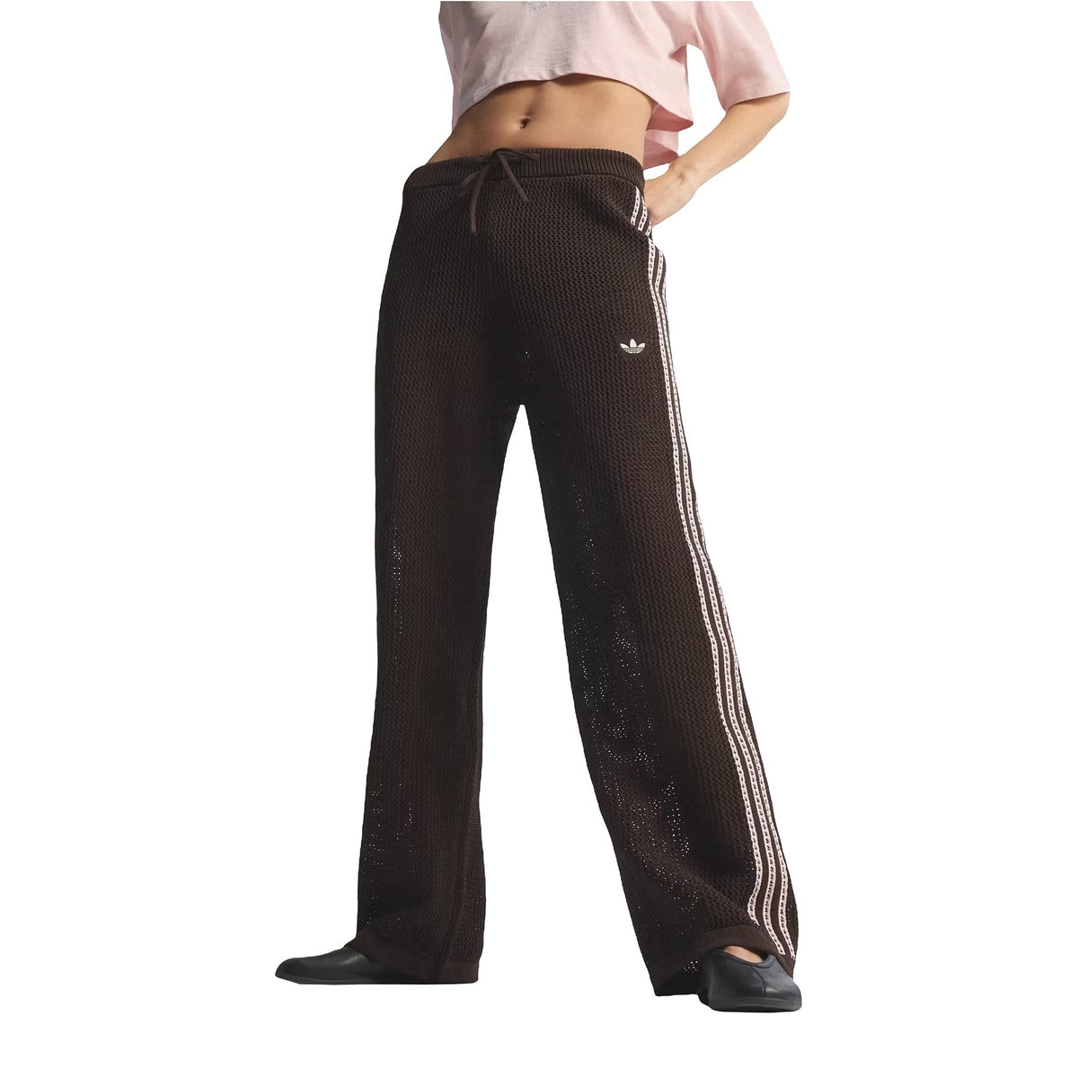 Pantaloni Adidas Pants Knitted Crochet W, vista 3