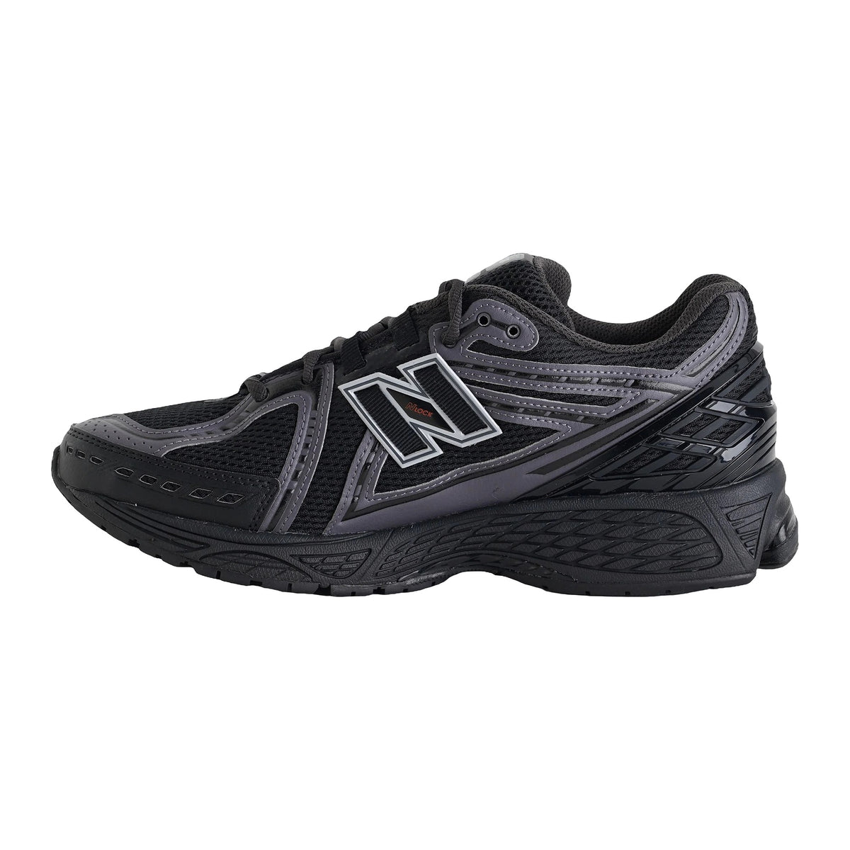 Sneakers New Balance 1906r Black/Hot Tomato, vista 3