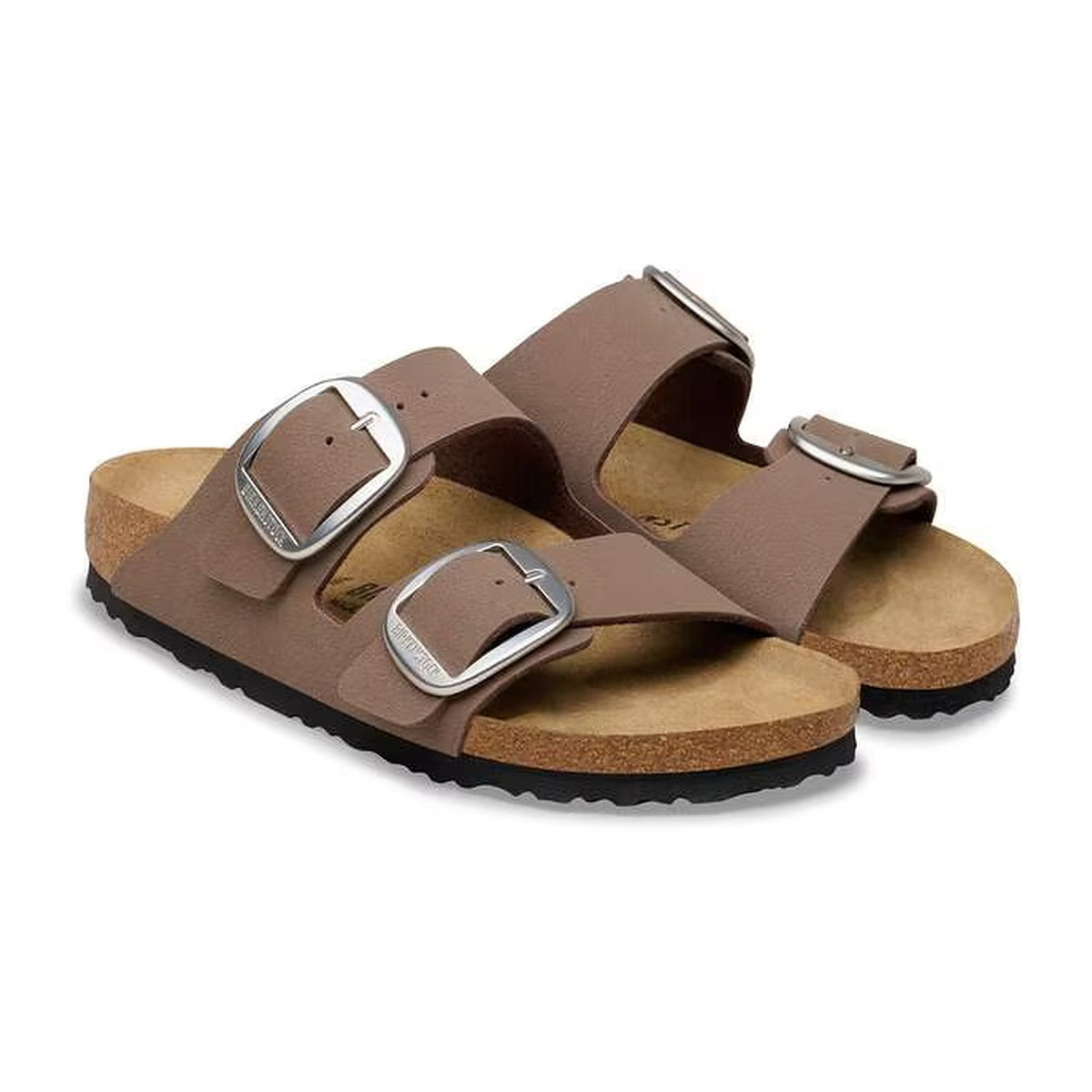Sandali Bassi Birkenstock Arizona Big Buckle Mocca, Birkibuc, vista 2