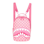 Zaini Sprayground Pink NEW Check Faces Mini Backpack