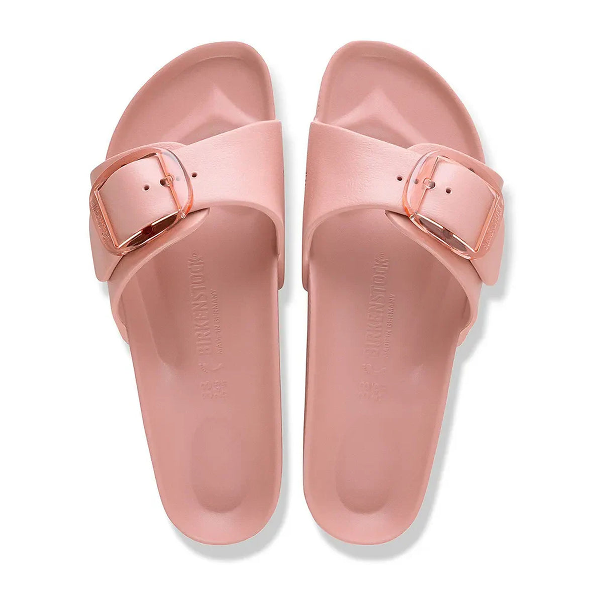 Sandali Bassi Birkenstock Madrid Big Buckle EVA Pink Clay, vista 2