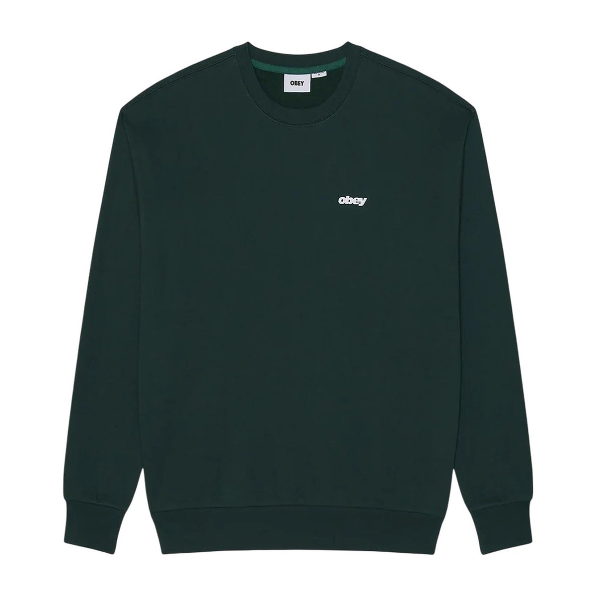 Felpe Obey League crew fleece, vista 2