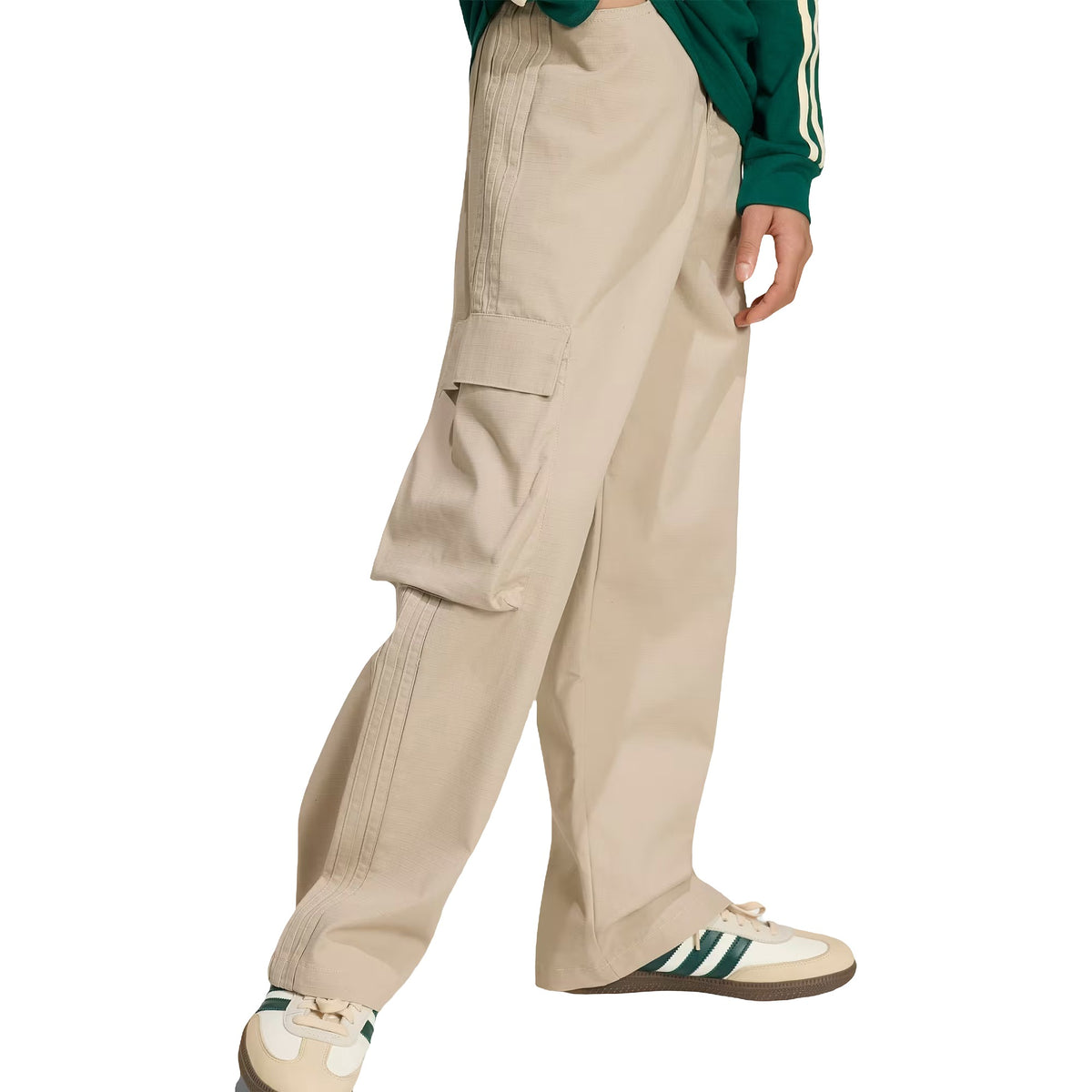 Pantaloni Adidas cargo oversize ripstop, vista 2