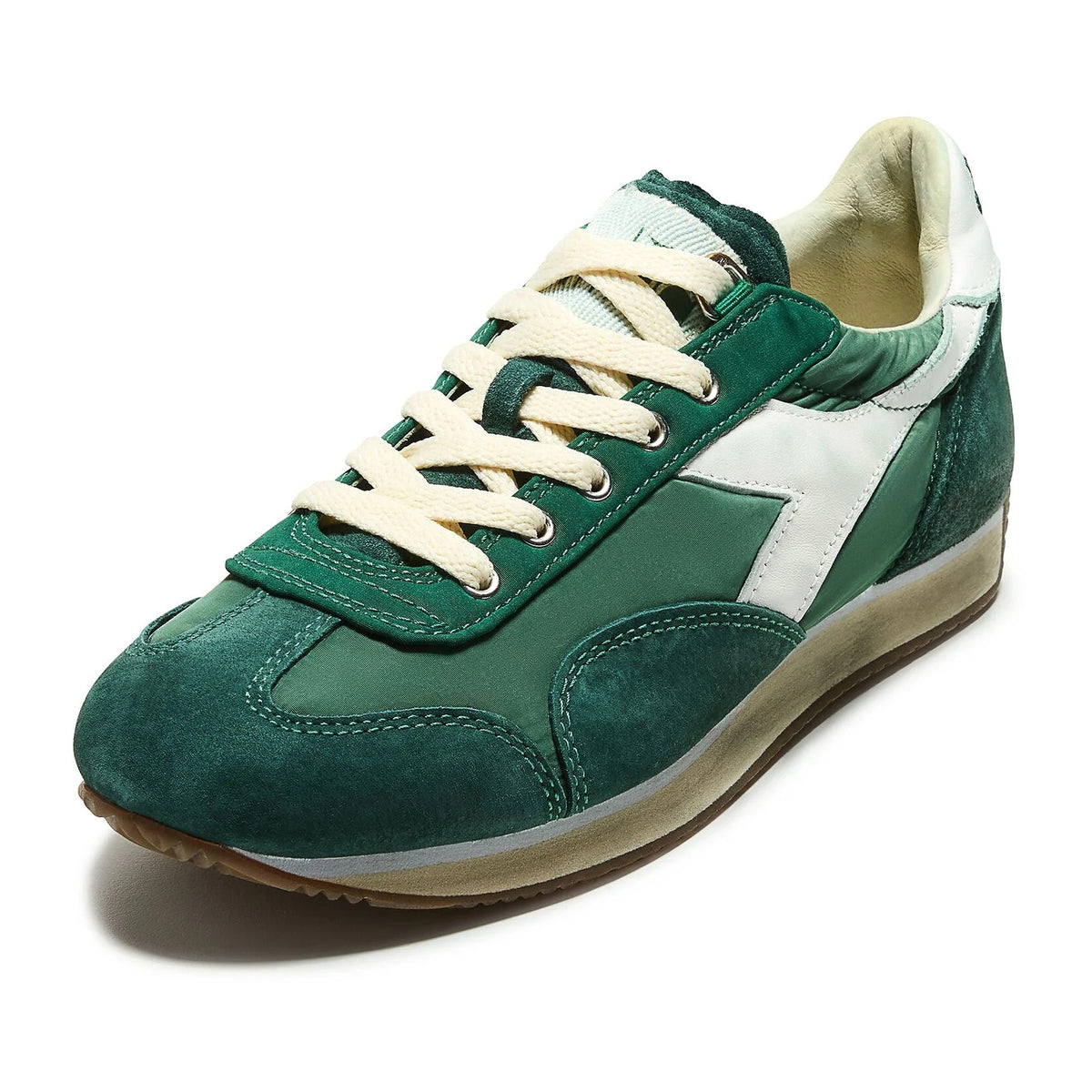 Sneakers Diadora Heritage Equipe Vela SW 70289 Verde Shamrock, vista 2