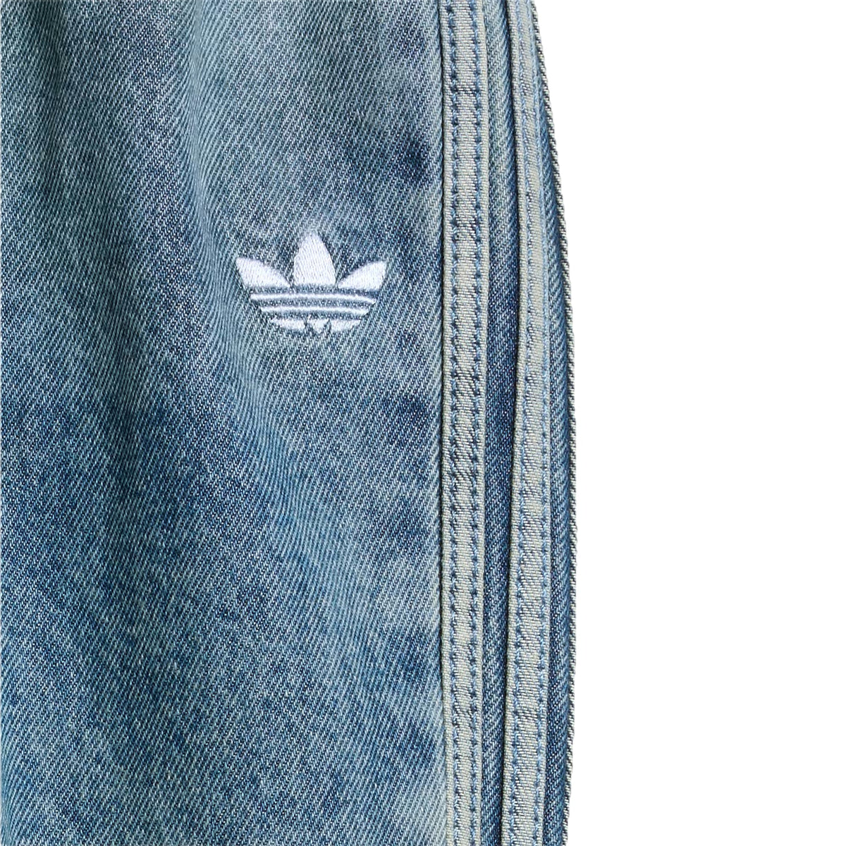 Pantaloni Adidas Firebird denim, vista 3