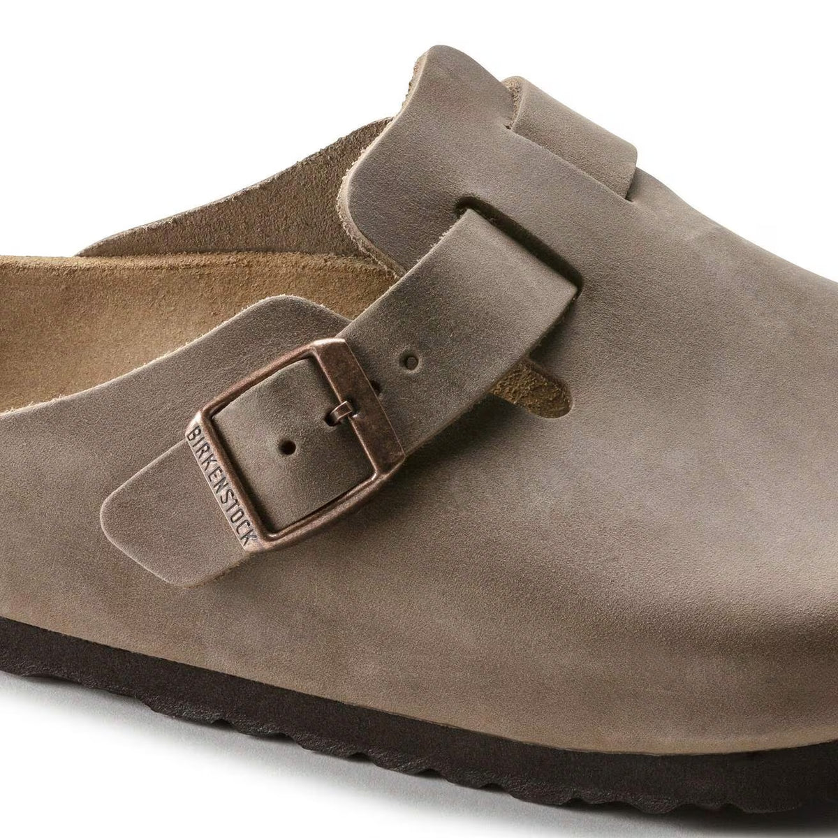Sandali Birkenstock Boston Tabacco Brown, Oiled Leather – foto 4
