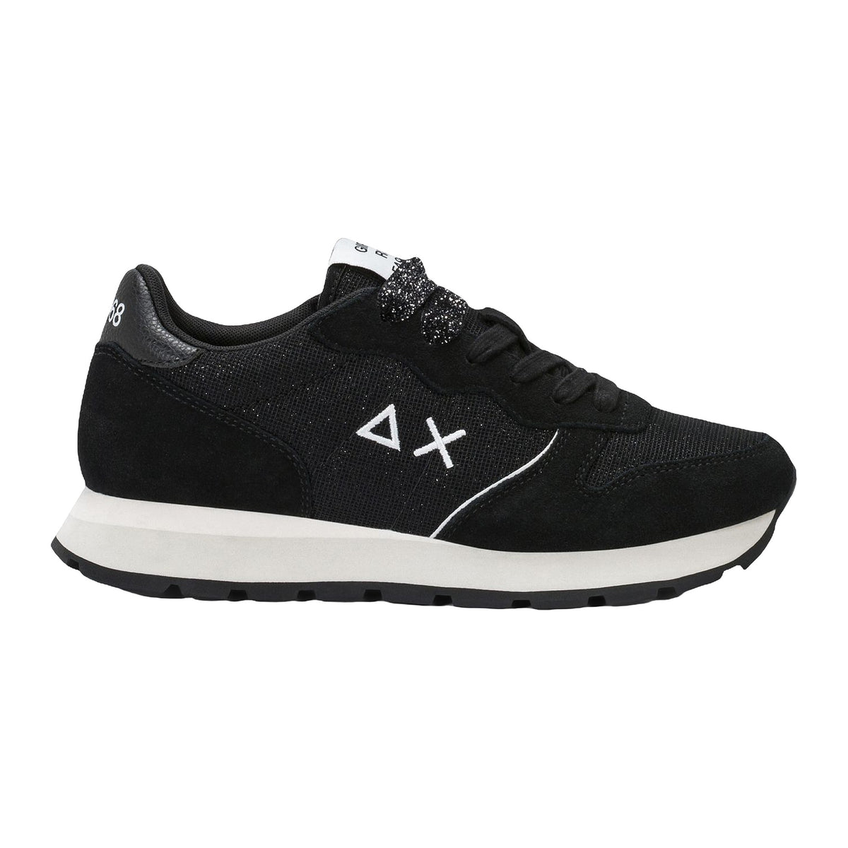 Sneakers Sun68 Ally Glitter Textile Nero