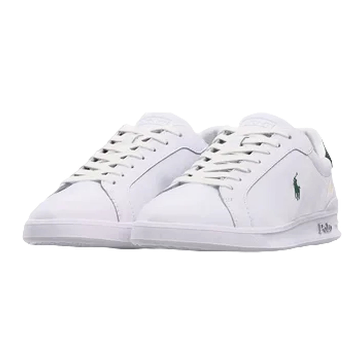 Sneakers Polo Ralph Lauren HRT Crt Ii-sl-ltl White New Forest, vista 3