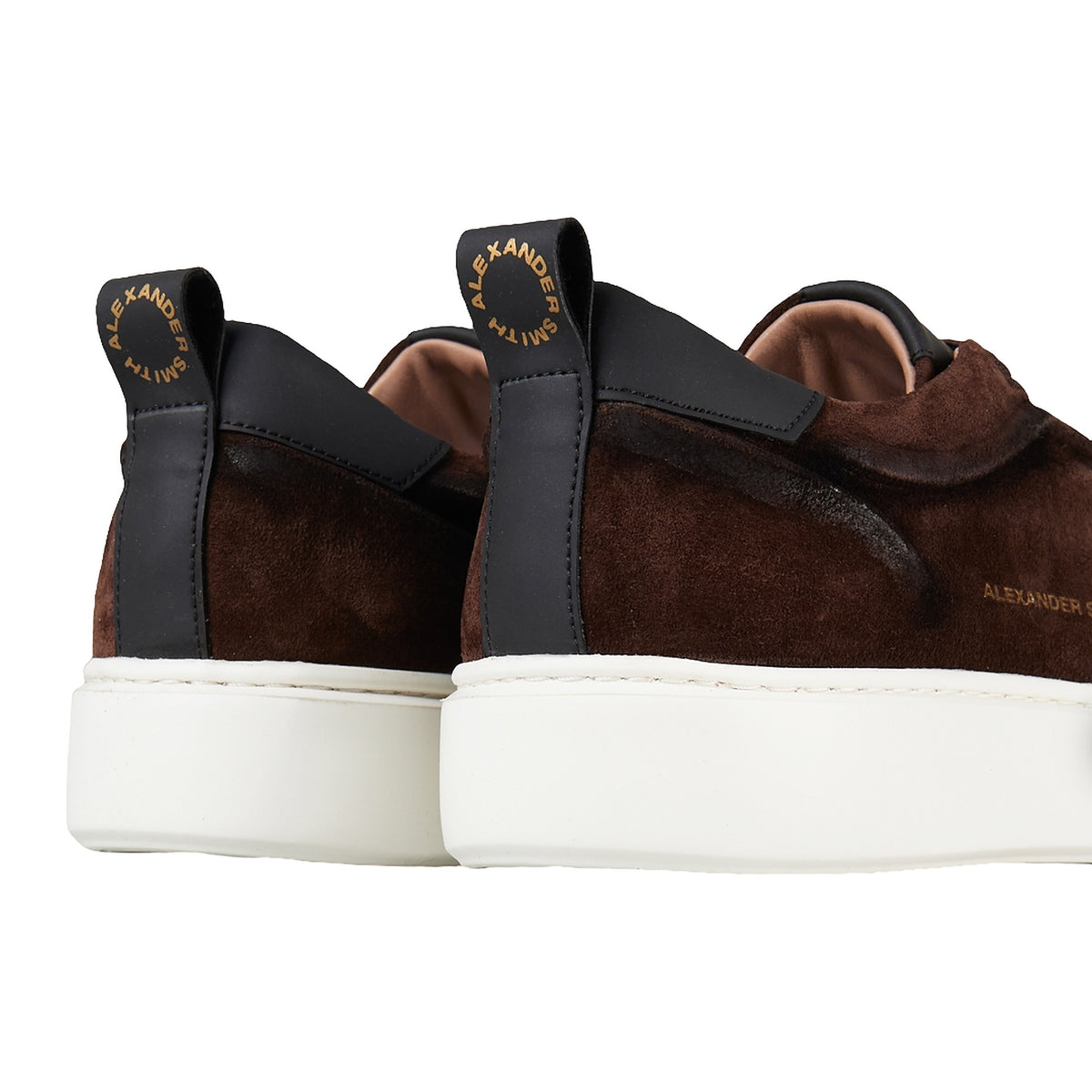 Sneakers Alexander Smith York Man Dark Brown, vista 3