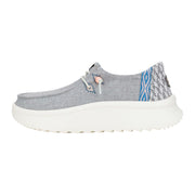 Ballerine e Mocassini Hey Dude Wendy Peak Chambray Woven Gray