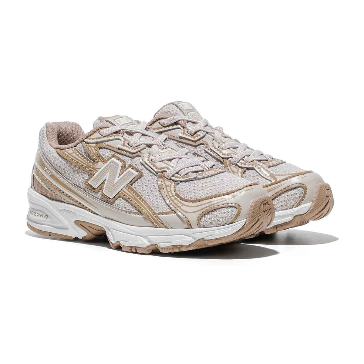 Sneakers New Balance 740 Bungee Lace Bambino Timberwolf/Driftwood – foto 2