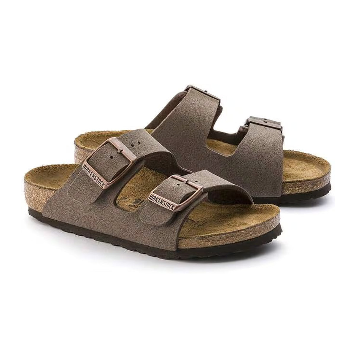 Sandali Birkenstock Arizona Kids Mocha, Birkibuc, vista 2