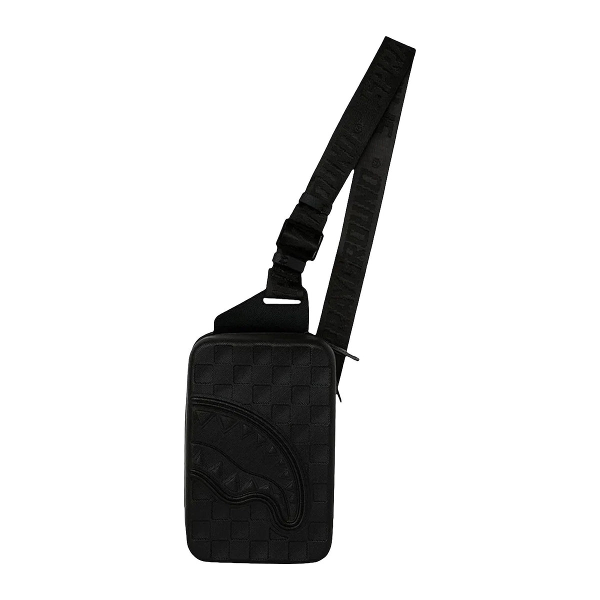 Zaini Sprayground Raised Check Hard Shell Sling