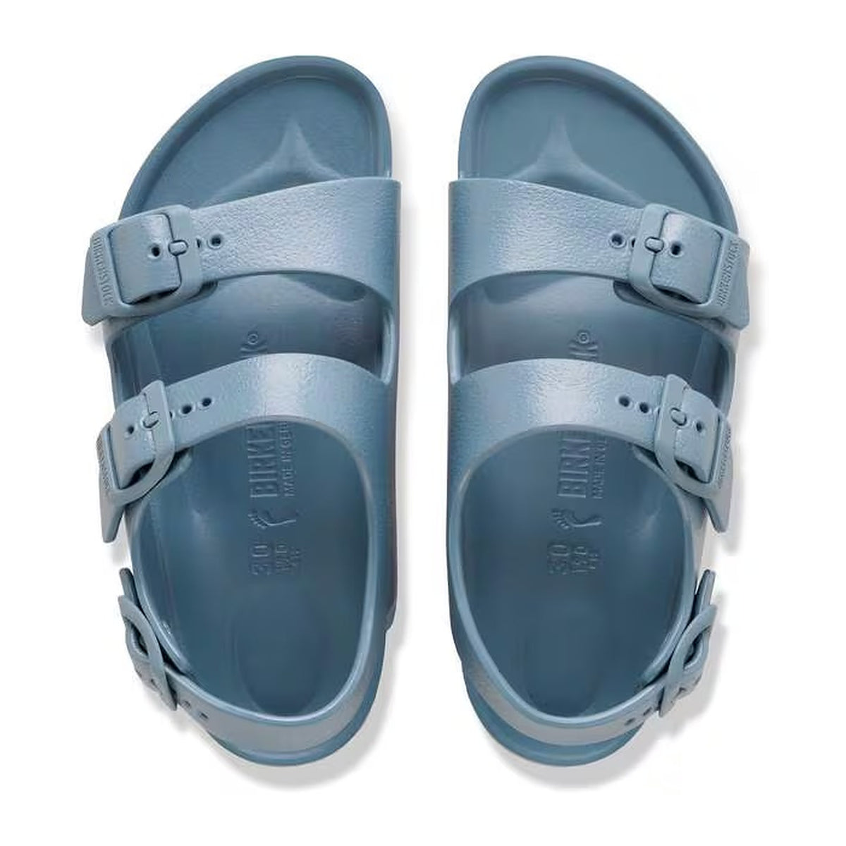 Sandali Birkenstock Milano Kids EVA Basalt Gray, vista 3