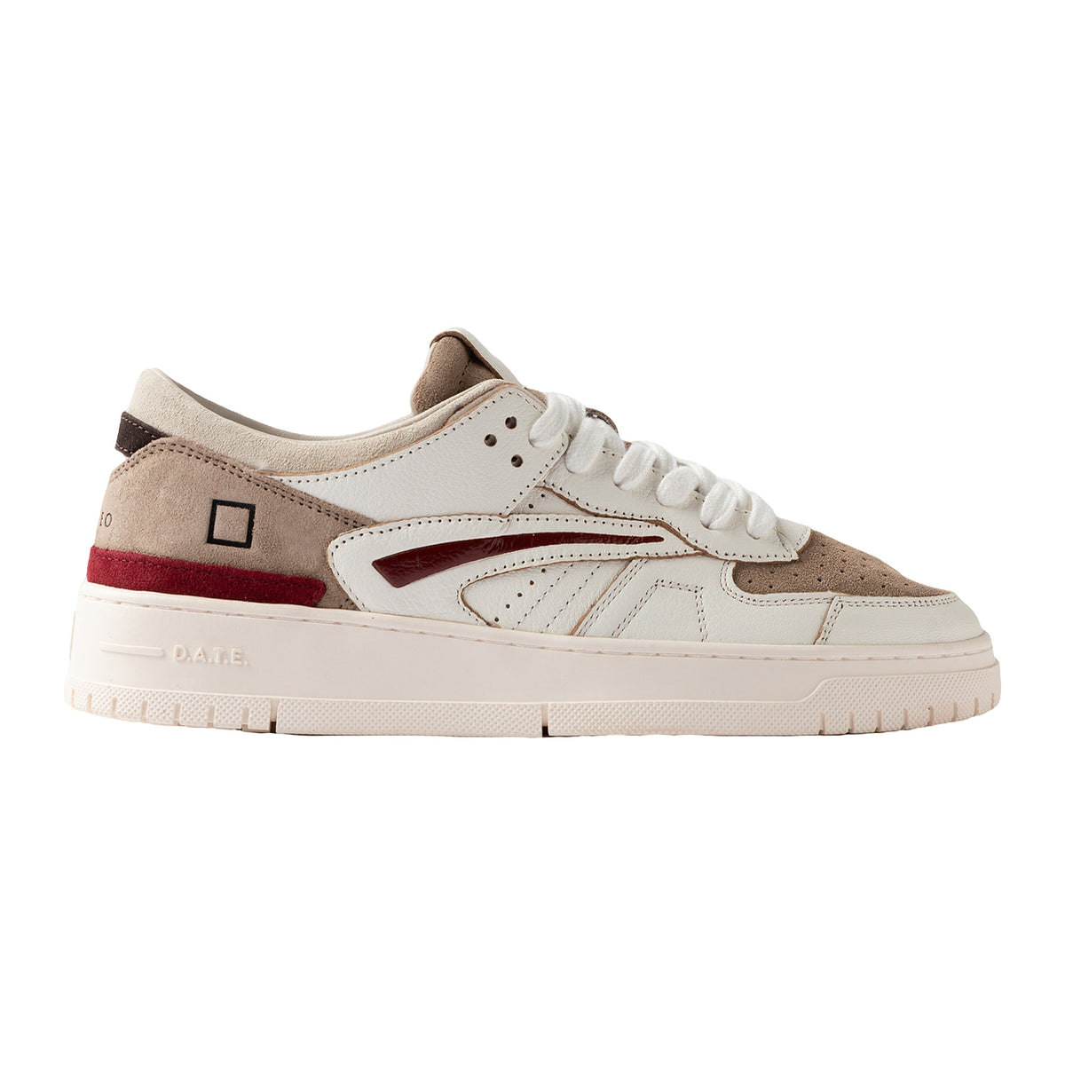 Sneakers DATE Torneo Colored white-bordeaux
