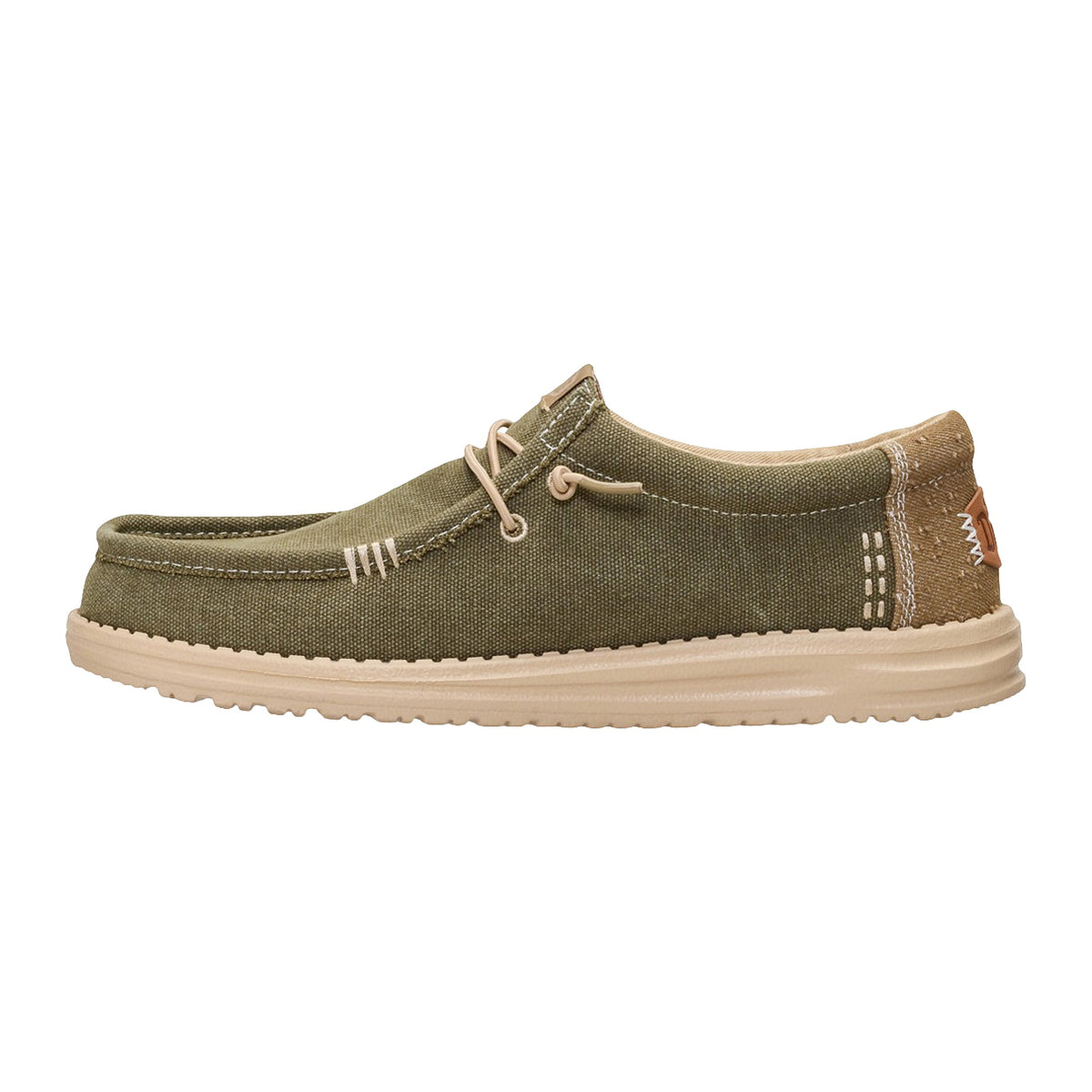 Mocassini Hey Dude Wally Workwear Dusky Green/Irish Cream