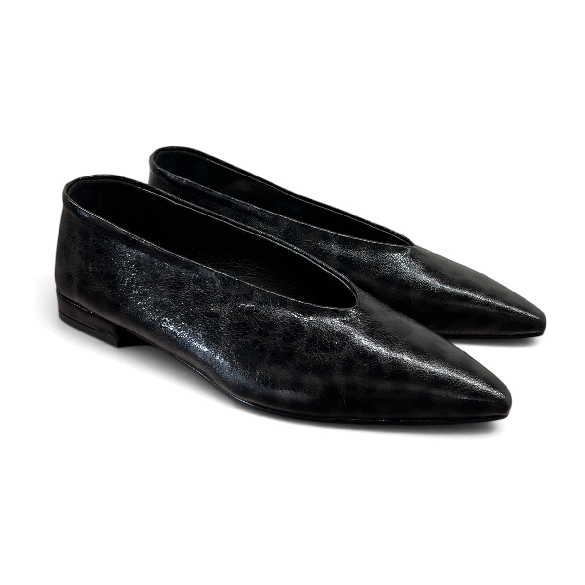 Ballerine Codic&20 Testa Di Moro Effetto Animalier Con Tacco 1.5 Cm – foto 2