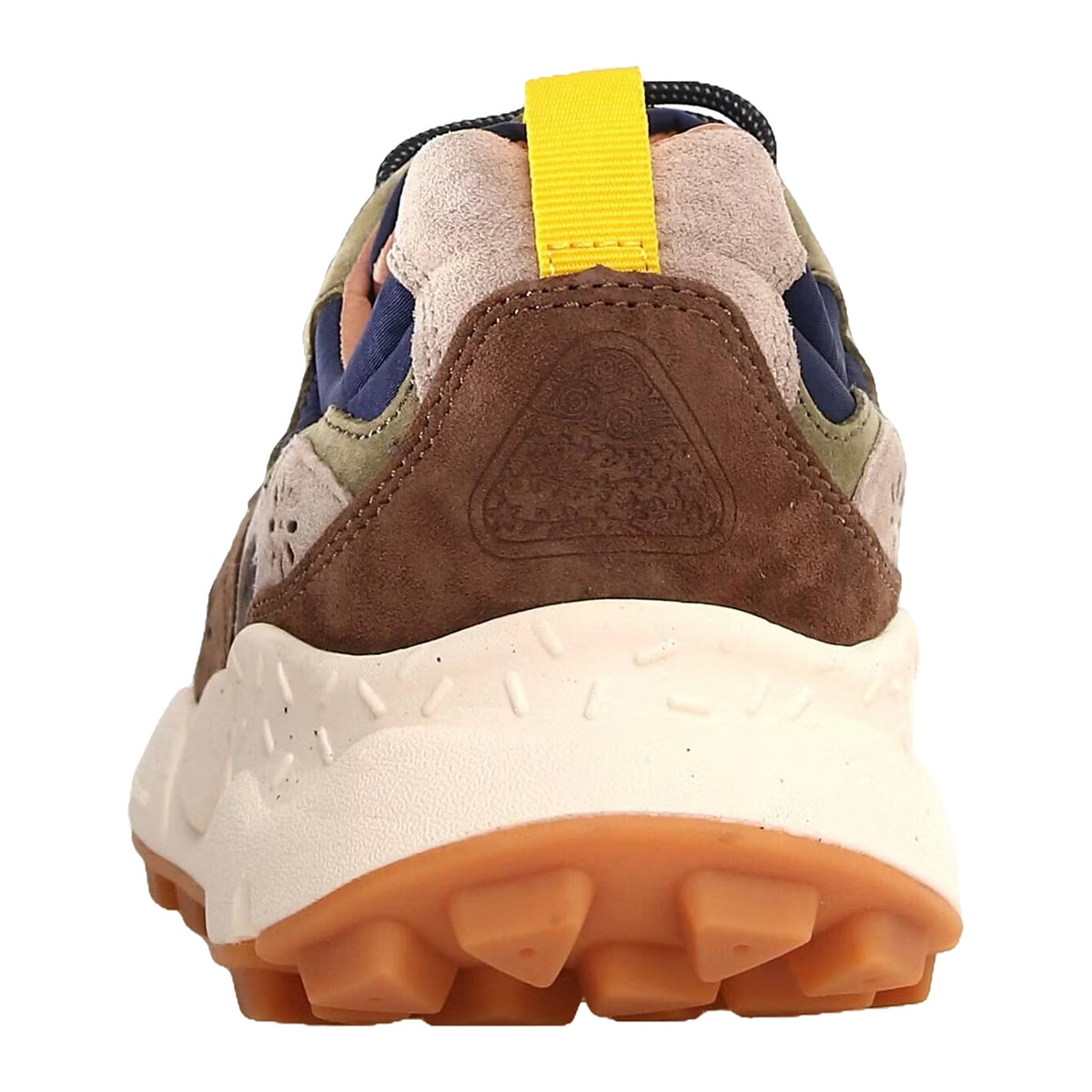 Sneakers Flower Mountain In Suede E Nylon Grigio E Marrone – foto 4