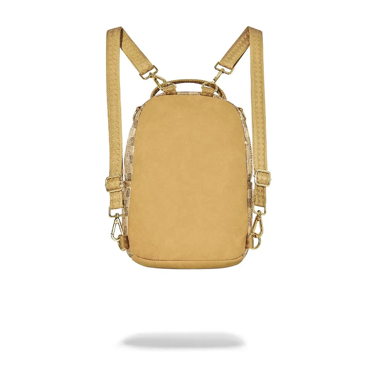 Zaini Sprayground 2 Tone Gold Trinity Mini Backpack, vista 3