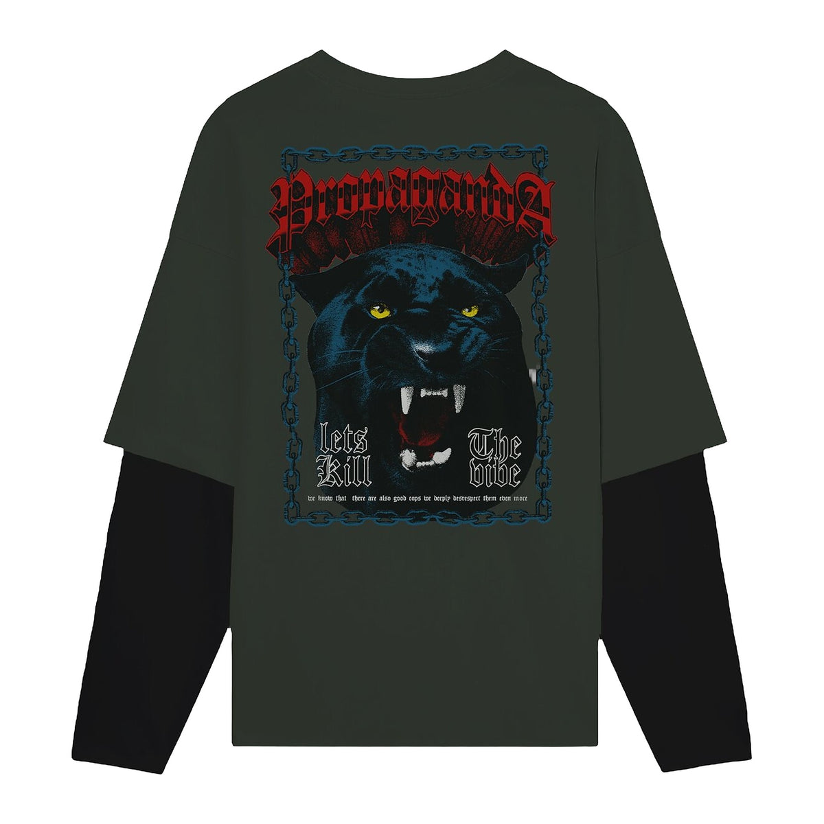 Maglia Propaganda Tee longsleeve M/L 100% cotone Let's Kill