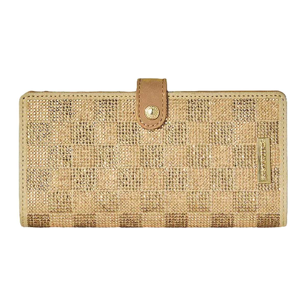 Portafogli Sprayground 2 Tone Gold Trinity Single Fold Wallet