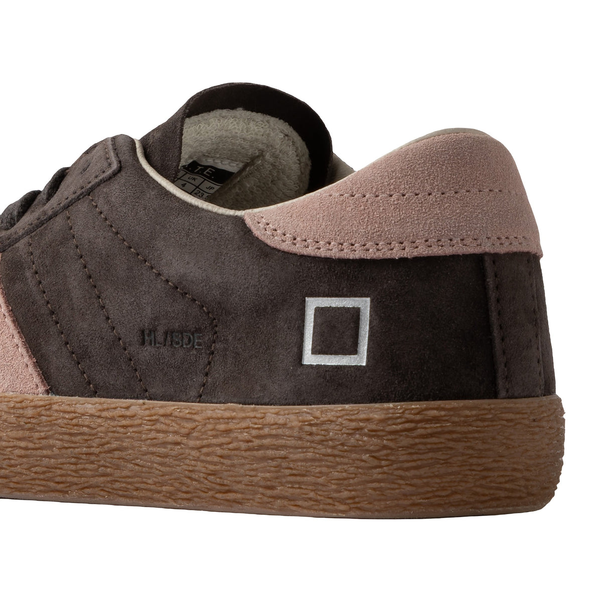 Sneakers DATE Hill LOW Suede Brown, vista 3
