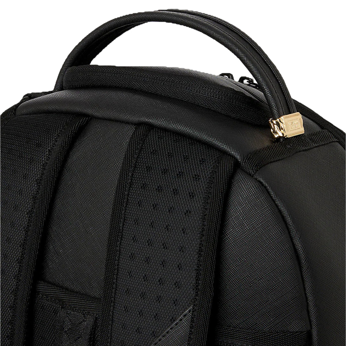 Zaini Sprayground Blacked OUT Embossed Gold Tooth Backpack, vista 5
