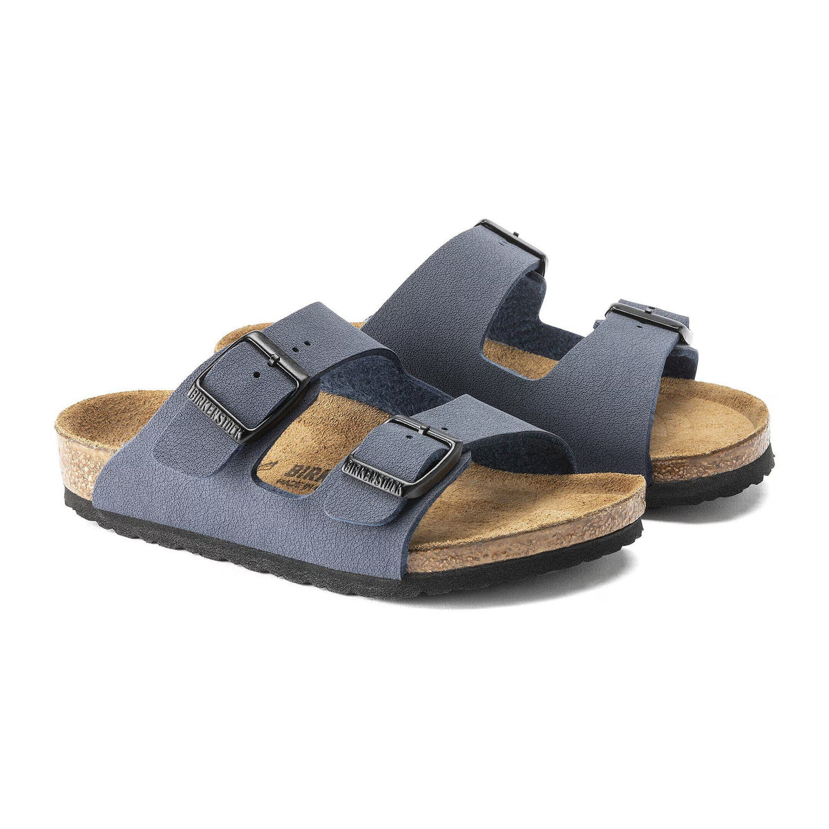 Sandali Birkenstock Arizona Kids Navy, Birkibuc, vista 2