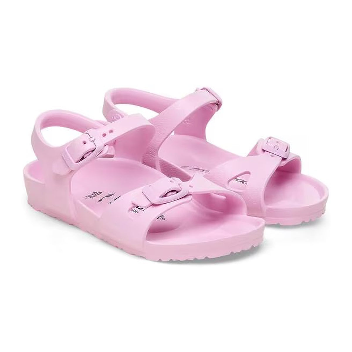 Sandali Birkenstock Rio Kids EVA Fondant Pink, vista 2