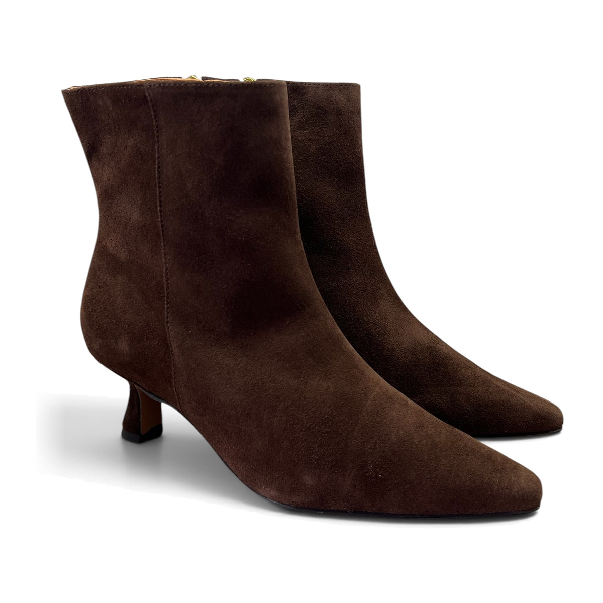 Stivaletti Angel Alarcon Donna In Camoscio/Pelle Con Tacco 6 Cm – foto 5