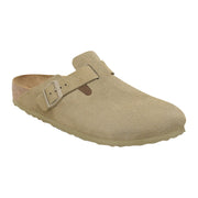 Sandali Birkenstock Boston Faded Khaki, Suede Leather