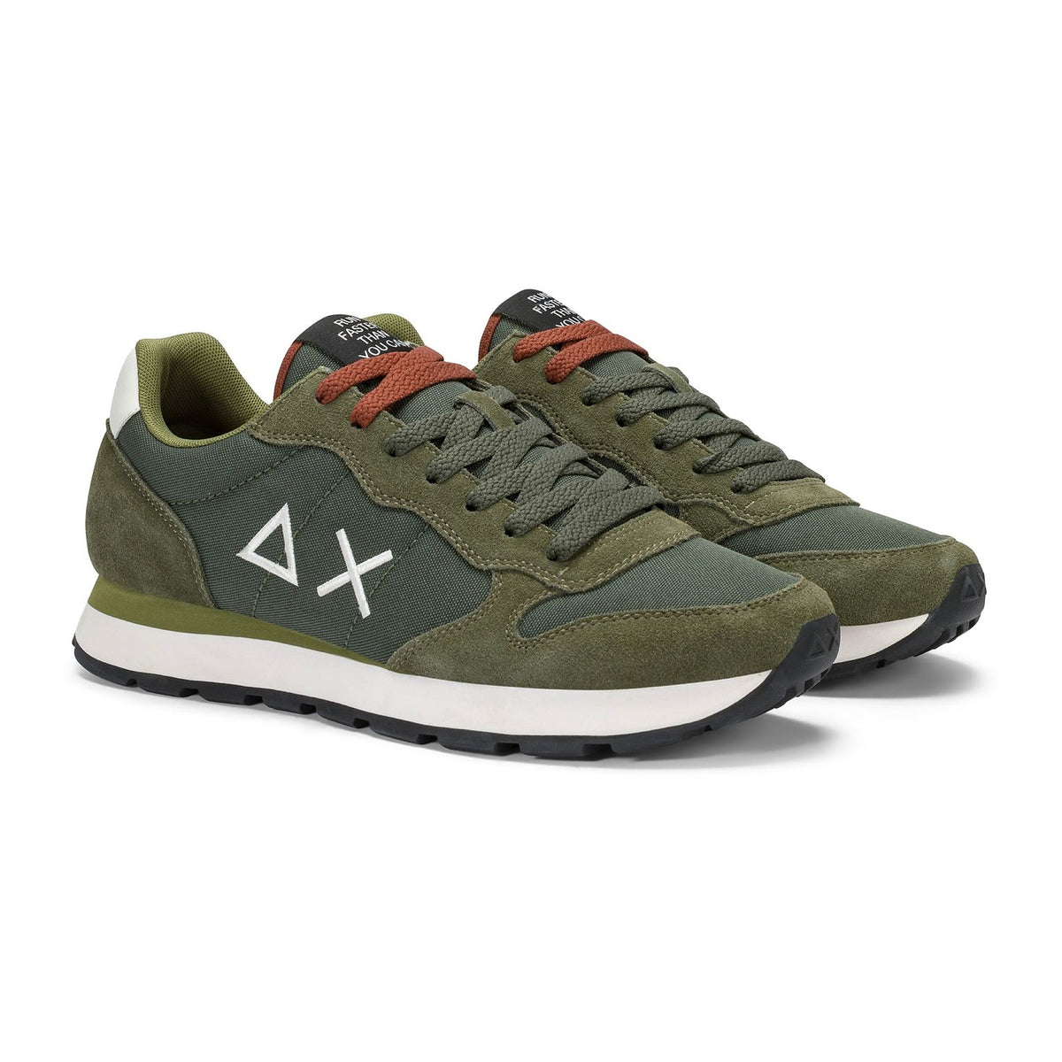 Sneakers Sun68 Tom Solid Militare, vista 2