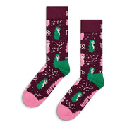 Virgo Sock Bordeaux