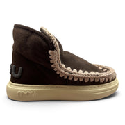 Eskimo sneak bold glitter logo Mocha