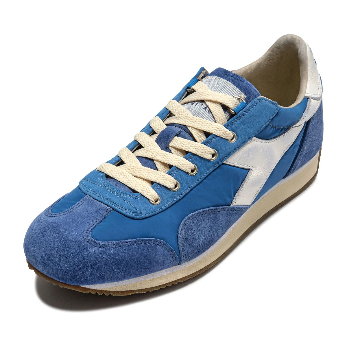 Sneakers Diadora Heritage Equipe Vela SW blu reflex, vista 2