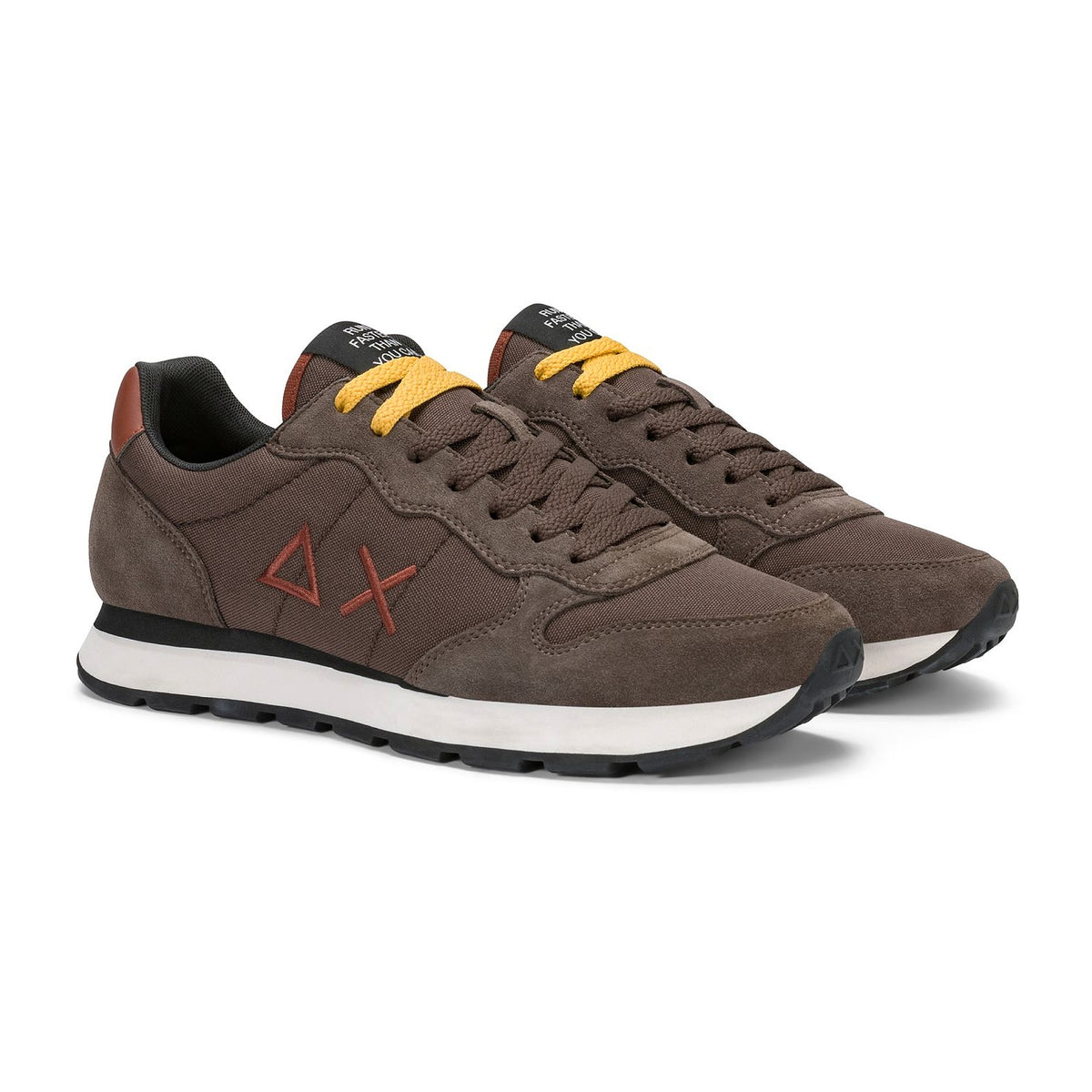 Sneakers Sun68 Tom Solid Marrone, vista 2