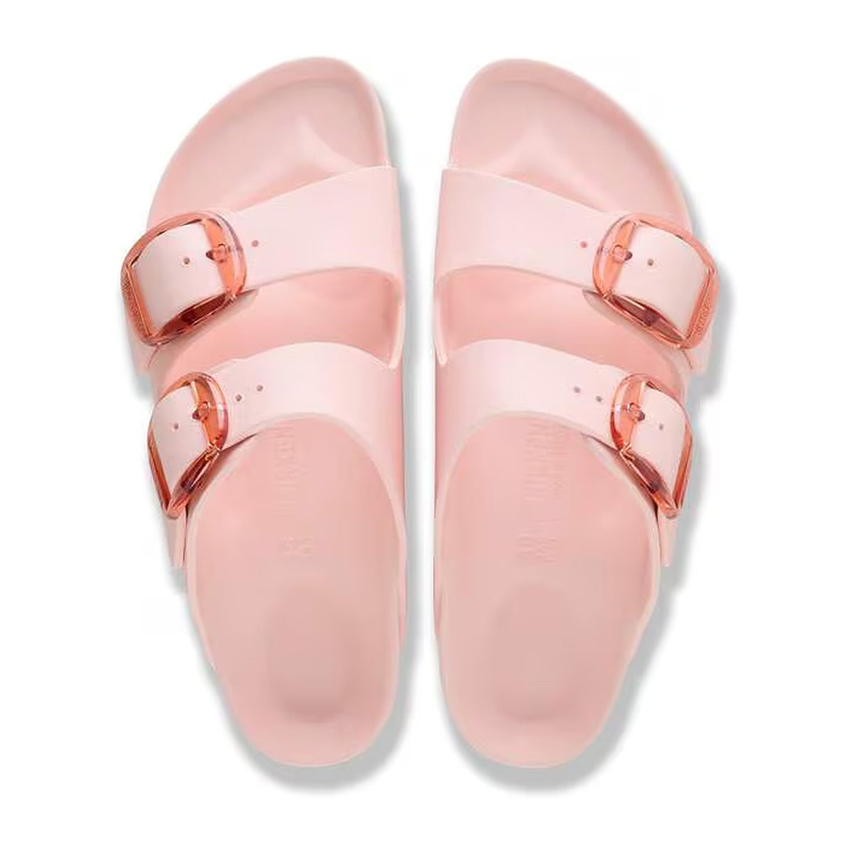 Sandali Bassi Birkenstock Arizona Big Buckle EVA Light Rose, vista 3