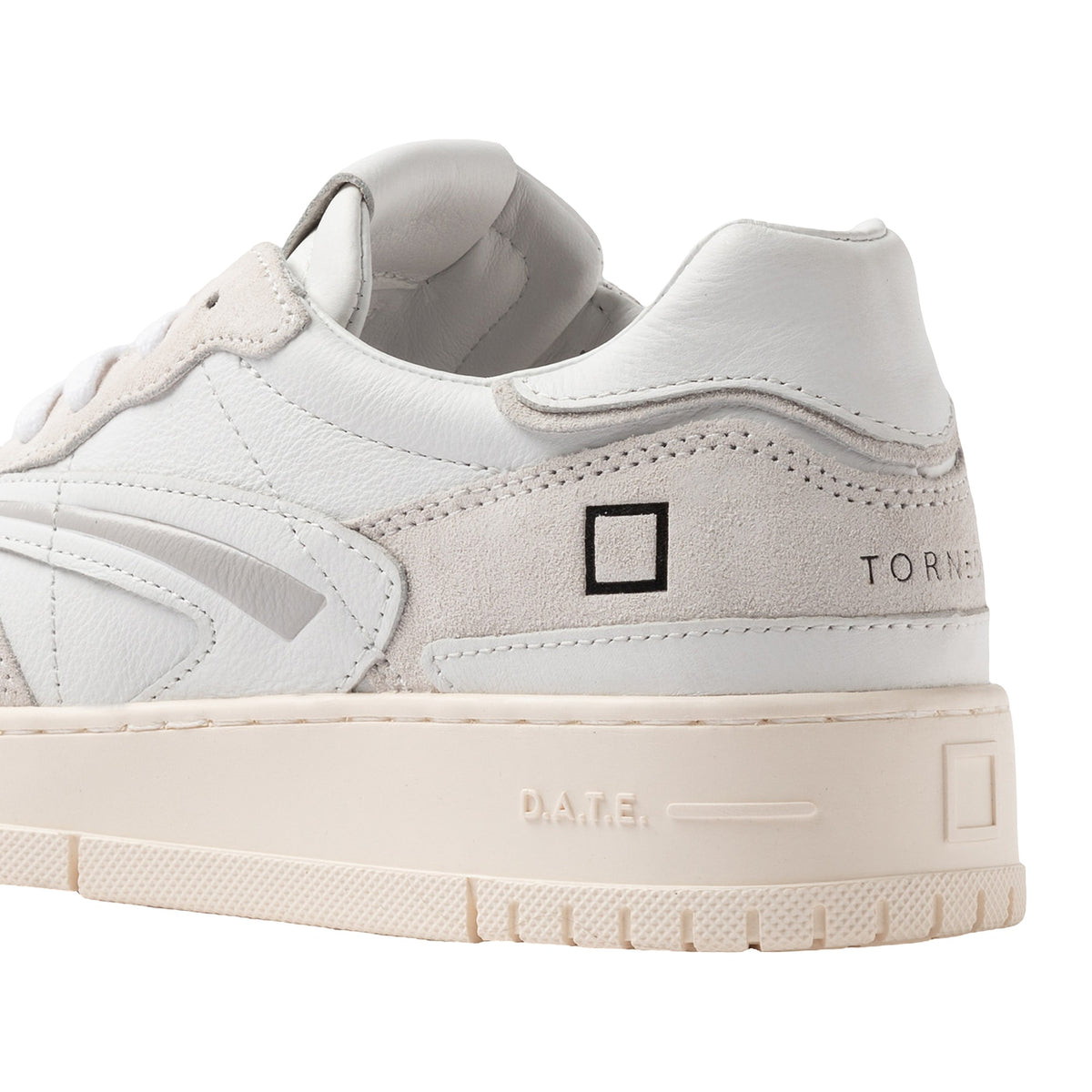 Sneakers DATE Torneo Pure Basic White, vista 3