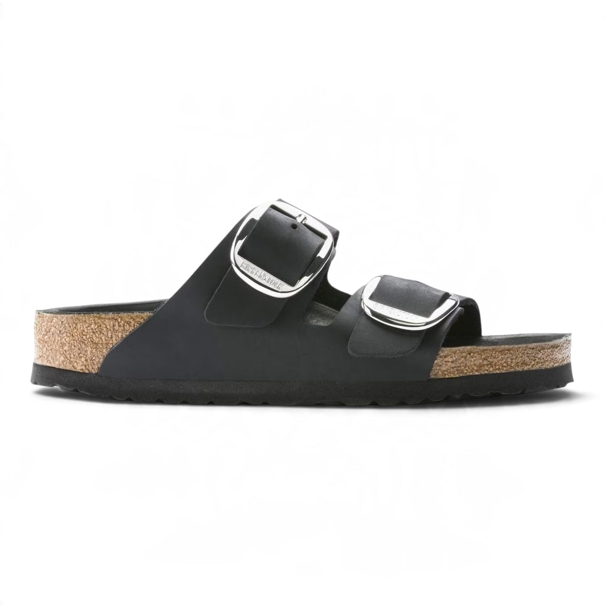 Arizona Big Buckle black, Oiled Leather
