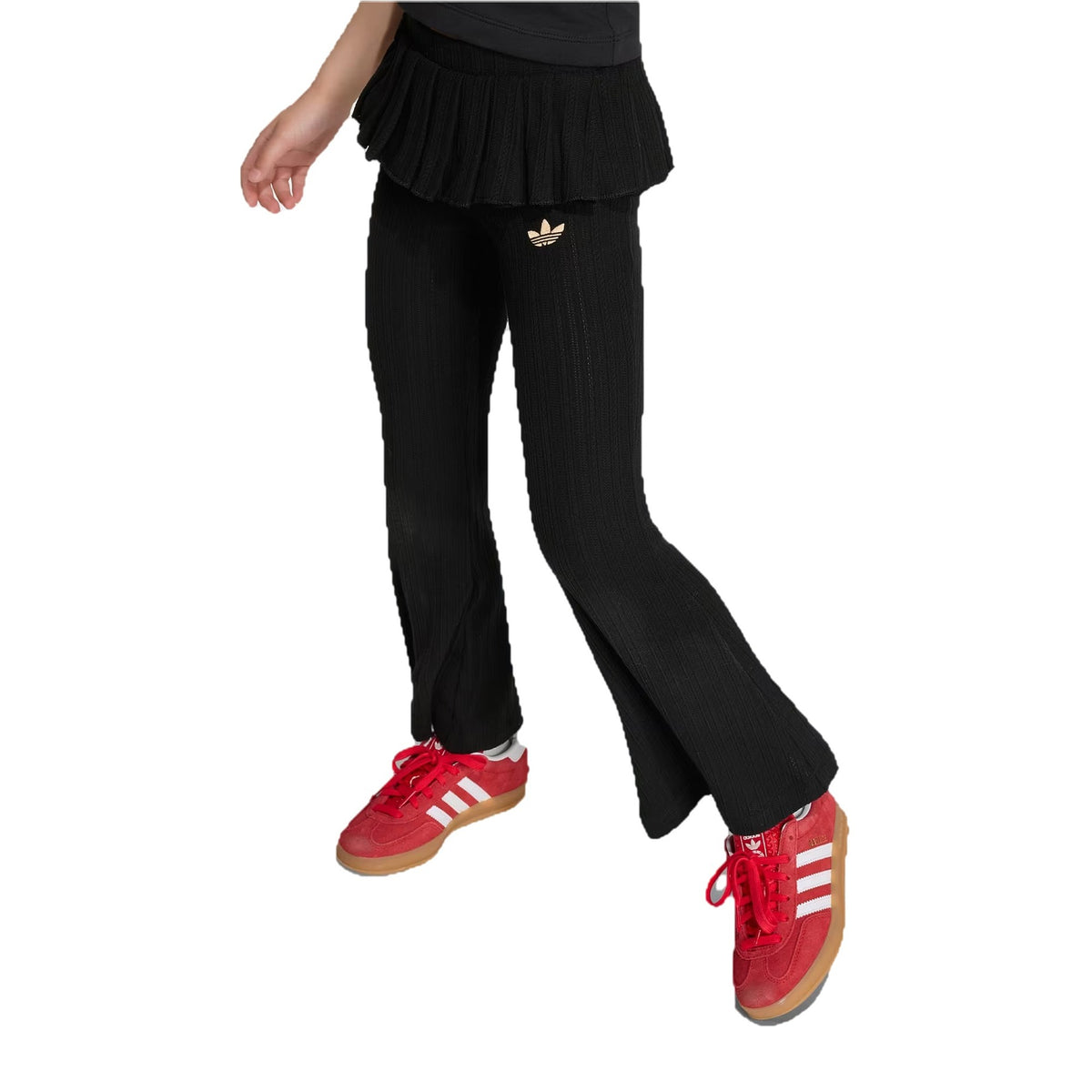 Completi Adidas Set di leggings e t-shirt slim in maglia, vista 3