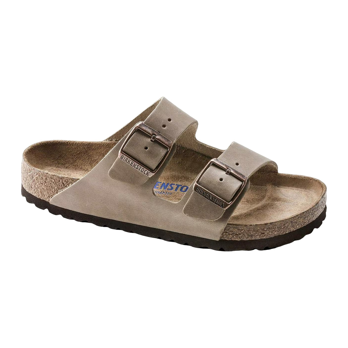 Sandali Birkenstock Arizona SFB Tabacco Brown, Oiled Leather