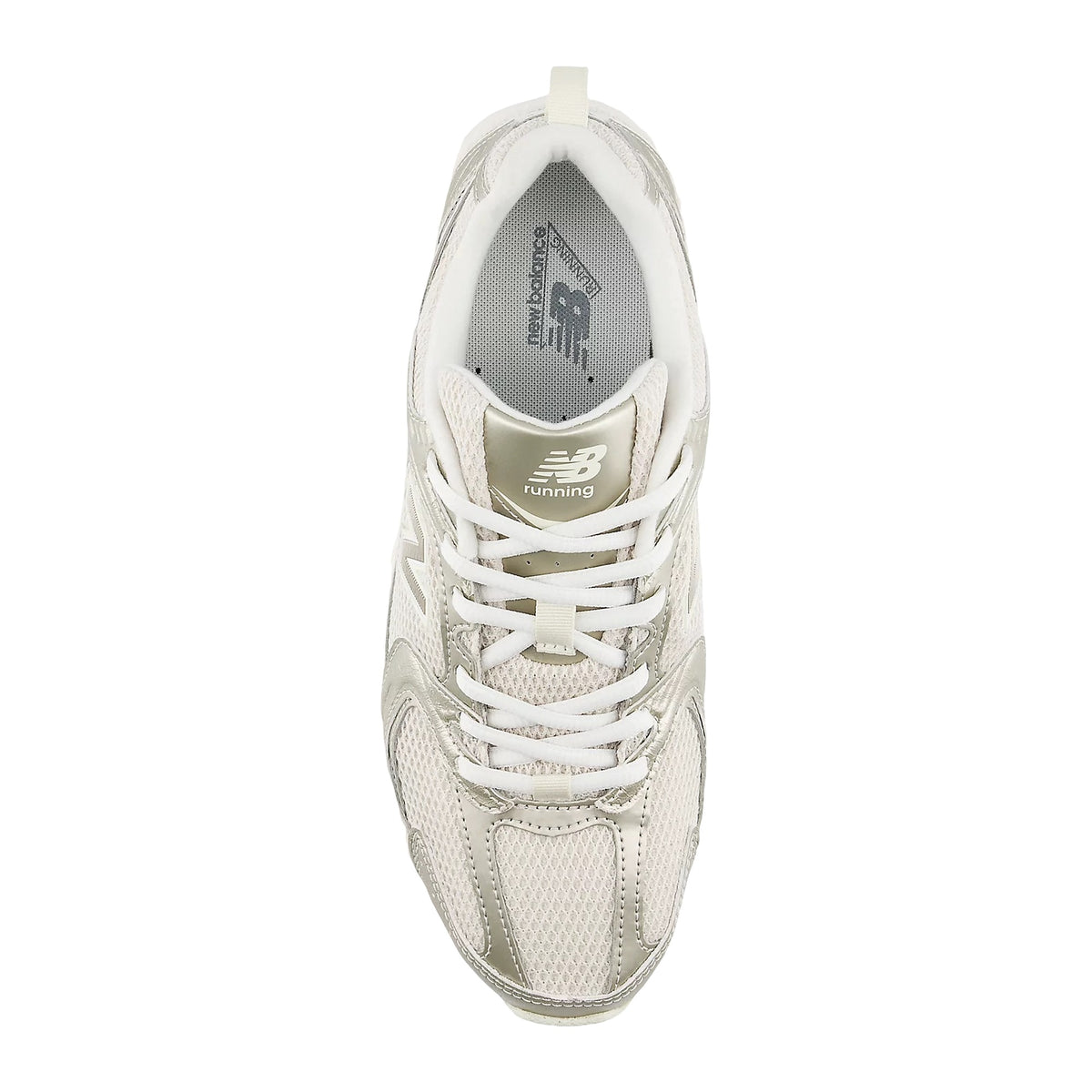 Sneakers New Balance 530 Gold Metallic/Linen, vista 3