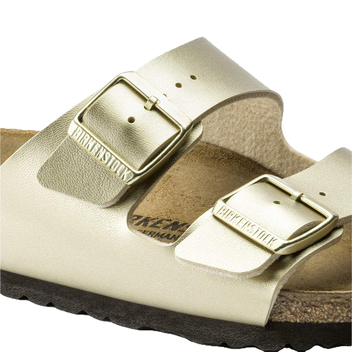 Sandali Bassi Birkenstock Arizona Gold, Birko Flor – foto 4