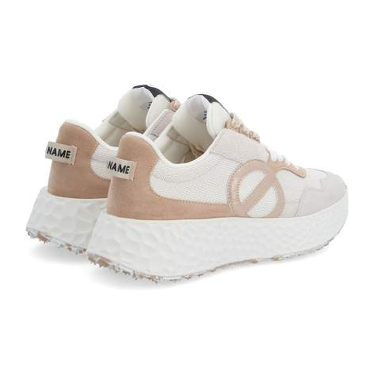 Sneakers No Name Carter Jogger Dove/Nude, vista 2