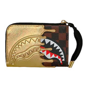 Portafogli Sprayground Sharks IN Paris Gold Drip Wallet